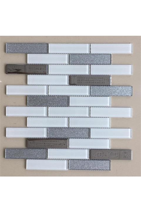 MCM Mutfak Tezgah Arası Kristal Cam Mozaik Mp 709