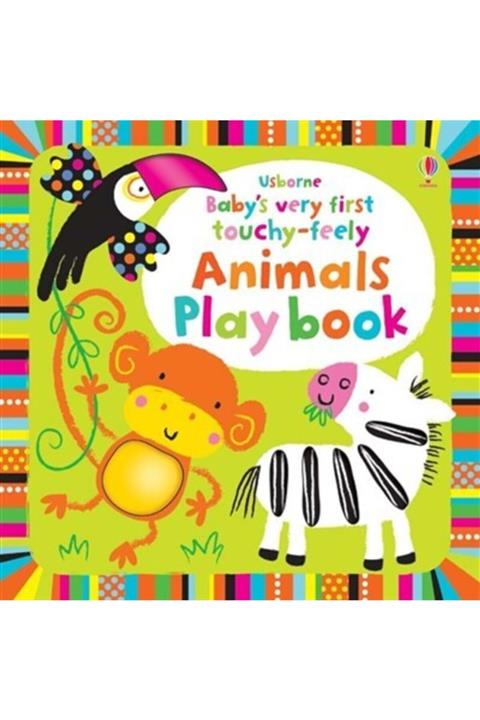 Usborne Baby's Very First Touchy-feely Animals Play Book