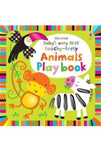 Usborne Baby's Very First Touchy-feely Animals Play Book