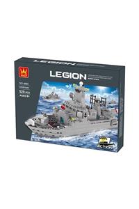 Wange Lego 528 Parça Yok Edici Savaş Gemisi 4660