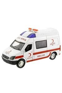 3M Oyun Setleri- Metal Sesli Ambulans Minibüs