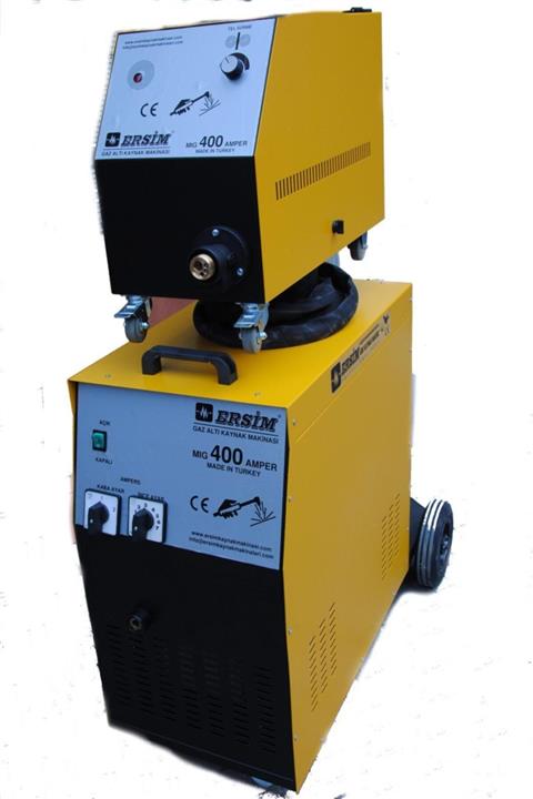 Ersim Sarı 400 Amper Caddy'li Gazaltı Kaynak Makinası