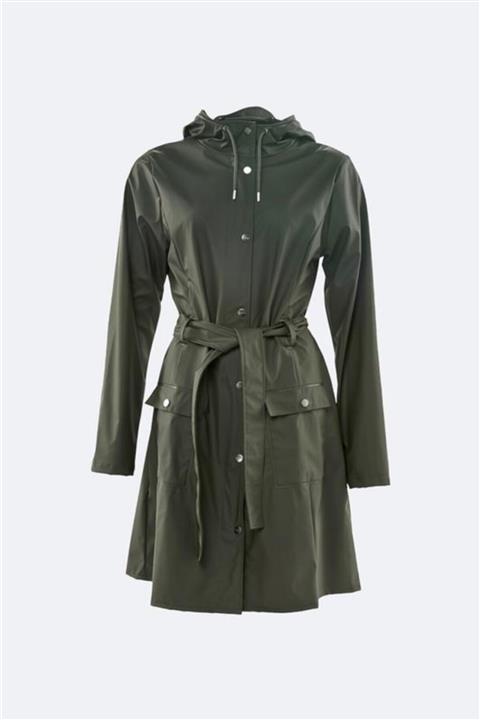 Rains Curve Jacket Green 1206-03_RNS