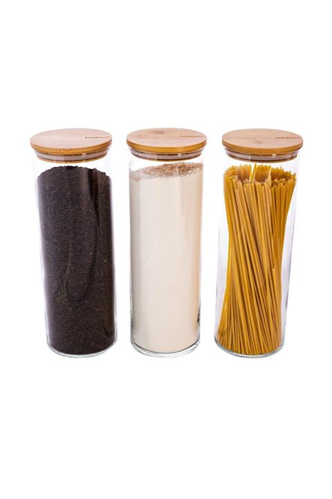 Bambum 3'lü Alpha Cam Saklama Kabı