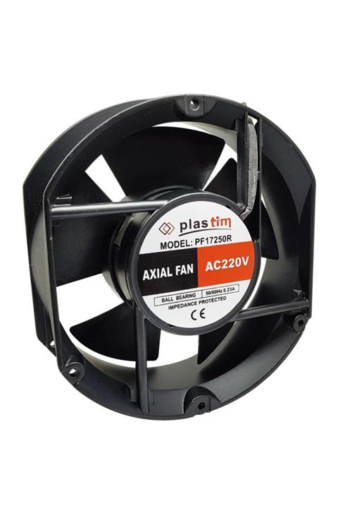 PLASTIM 172x150x50mm 24v Ac Rulmanlı Aksiyel Fan