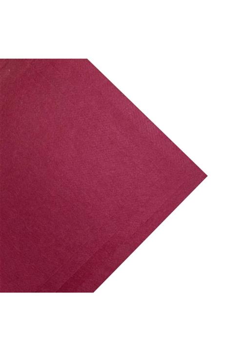 toptankece Bordo Kalın Keçe 2 Mm Kalınlığında, 100x100 Cm Ebatlarında, Hobi Keçe