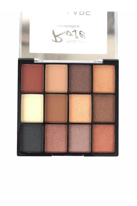 Roesıa Rose Cosmetics Rose 12'li Göz Far Paleti 01 No
