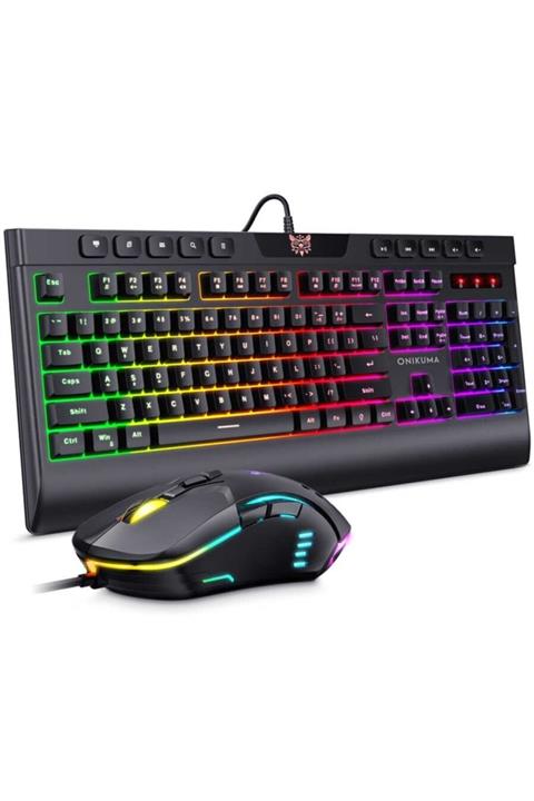 VİPONLİNE Onikuma G21 Rgb Oyuncu Klavye Mouse Seti