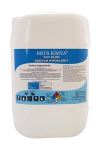 Brtr Kimya Saf Sıvı Klor Sodyum Hipoklorit - 12 kg