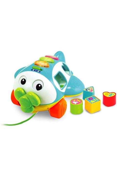 WINFUN Eğitici Eğlenceli Türkçe Konuşan Müzikli Pırpır Uçak