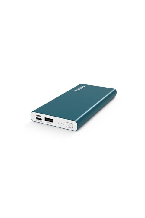 Philips Phılıps Dlp6733 Mavi Pd 18w Qc3.0 Hızlı Şarj Özellikli 10.000 Mah Powerbank