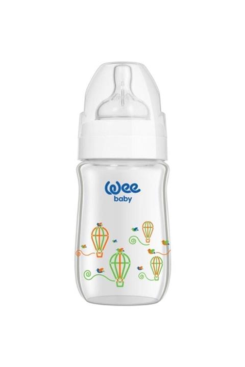 Wee Baby Klasik Plus Cam Biberon 180ml 140 Beyaz