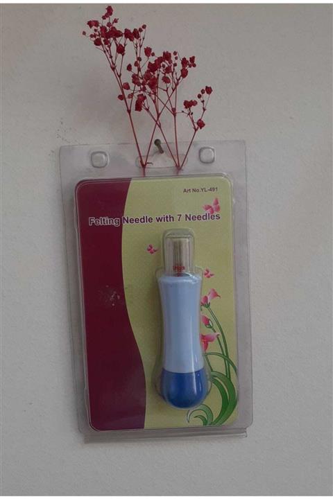 Felting Needle with 7 Needles Keçe Iğnesi ( 7 Iğneli )