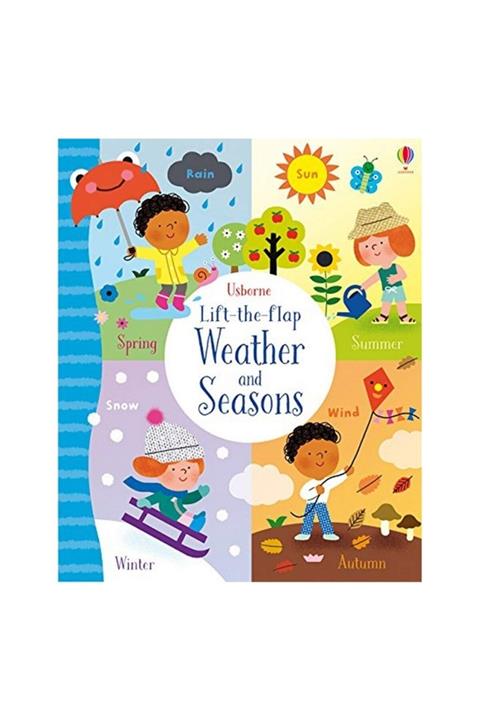 Usborne Lıft The Flap Seasons And Weather #yenigelenler