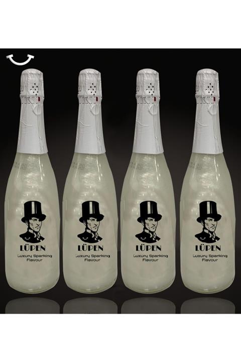 Lüpen Alkolsüz Simli Lux Coconat Aromalı  Gazlı İçecek 750 ml 4 Adet