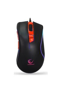 Sonia Rampage Smx-r9 Plus Usb Siyah/kırmızı 1000-4000dpi Rgb Işıklı Makrolu Oyuncu Mouse