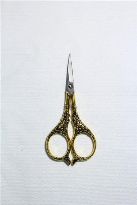 MİYA Vintage Makas No:21 11 Cm Eskitme Sarı Mya