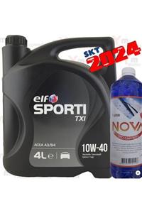 ELF Sporti Txı 10w-40 4 Litre Motor Yağı +cam Suyu