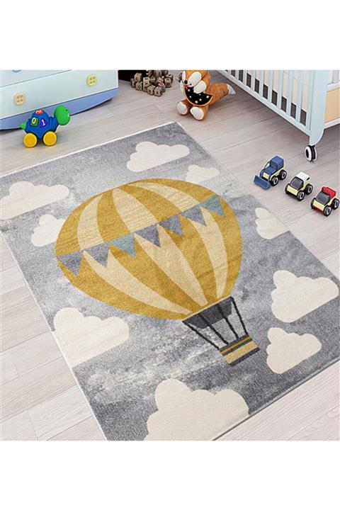 POTAMIA Martins Kids Gri / Karamel Çocuk Ve Genç Odası Halı
