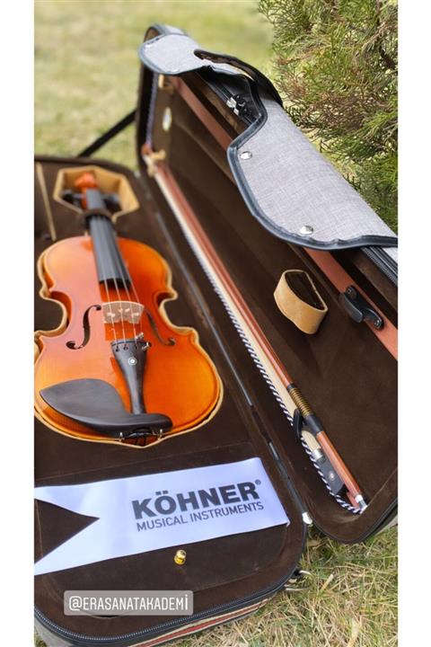 KÖHNER Masif Keman Abanoz Aksam