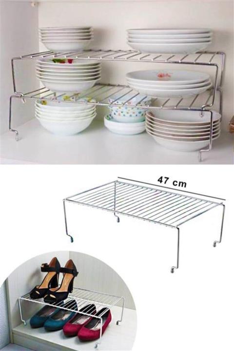 ESNAFDEDE Fırın Ve Dolap Içi Raf Düzenleyici Ak054