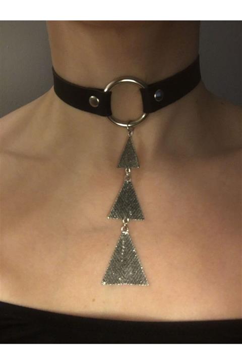 Fugusugu Triple Triangle Night Choker