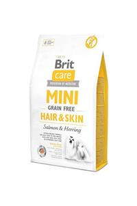 Brit Care Mini Hair Skin Deri Tüy Sağlığı Tahılsız Somonlu Küçük Irk Köpek Maması 2 kg