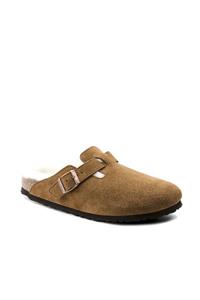 Birkenstock Boston Fell Mınk Lammfell Terlik