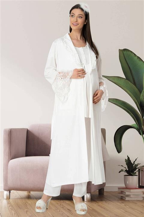 TeBurada Sabahlıklı Lohusa Pijama Takımı