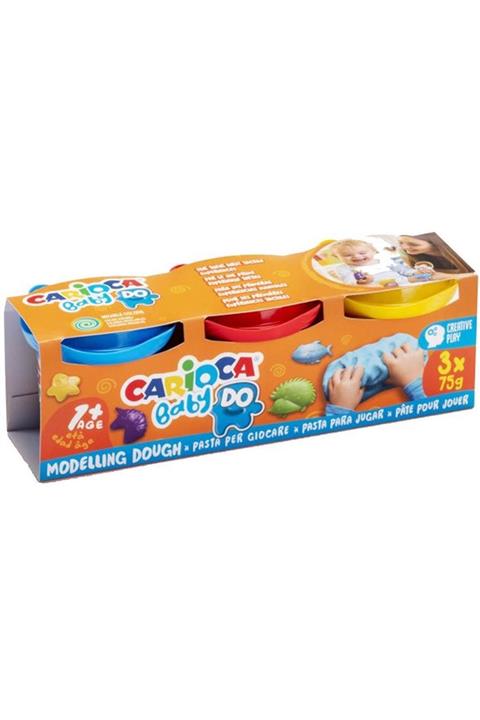 CARIOCA Bebek Oyun Hamuru 3 Renk X 75 Gr 43179