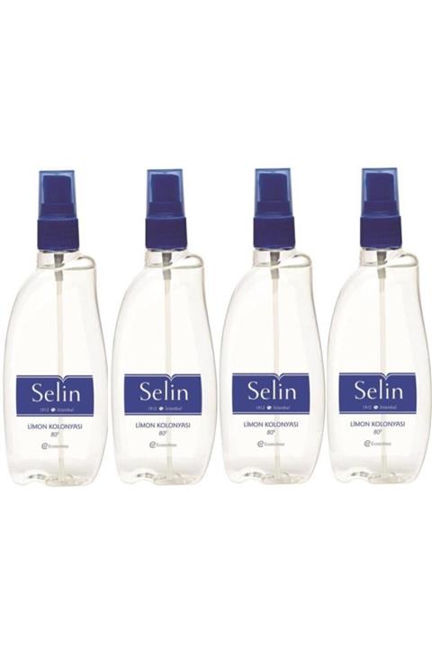 Selin Limon Sprey Kolonya 150 ml X 4 Adet