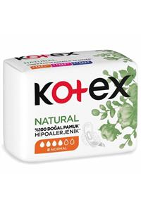 Kotex Natural Ultra Single Hijyenik Ped Normal 8'li