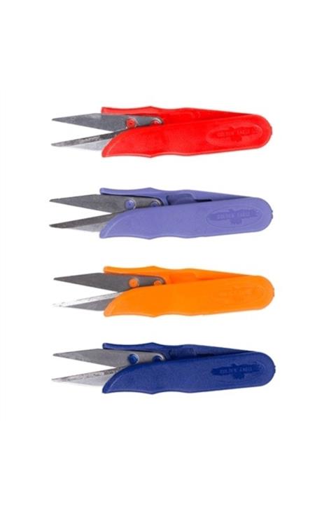 Golden Eagle Plastik Parmaksız Iplik Temizleme Makası Karışık / Tc-100 Mix 12adet