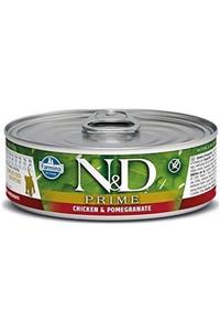 N&D Tahılsız Kitten Tavuklu Ve Narlı Konserve Yavru Kedi Maması 80gr