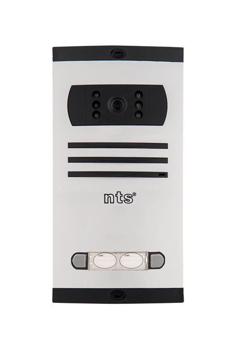 Nts Kameralı Sesli Butonlu 2'li Zil Paneli - Gri