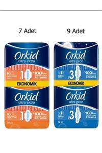 Orkid Ultra Anne Kız Paketi Normal 7 Paket Gece 9 Paket