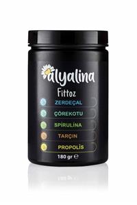 alyalina Fittoz, Zerdeçal, Çörekotu, Spirulina, Tarçın Ve Propolis 180 gr