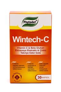 Phytodef Wintech C Beta Glukan Vitamin C Çinko  Ekinazeya Ekstraktı  30 Kapsül