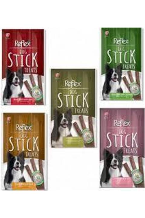 Reflex Sticks Köpek Ödülleri Treats 33gr X 4 Adet Süper Karışık Paket