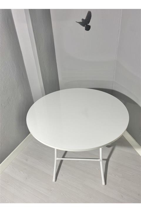 Mobexport Katlanır Yuvarlak Masa 80 Cm