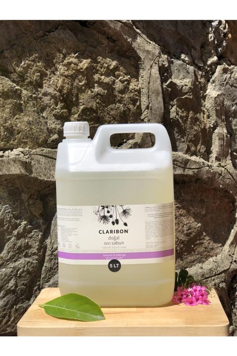 CLARIBON Doğal Sıvı Sabun 5 Litre - Lavanta & Biberiye