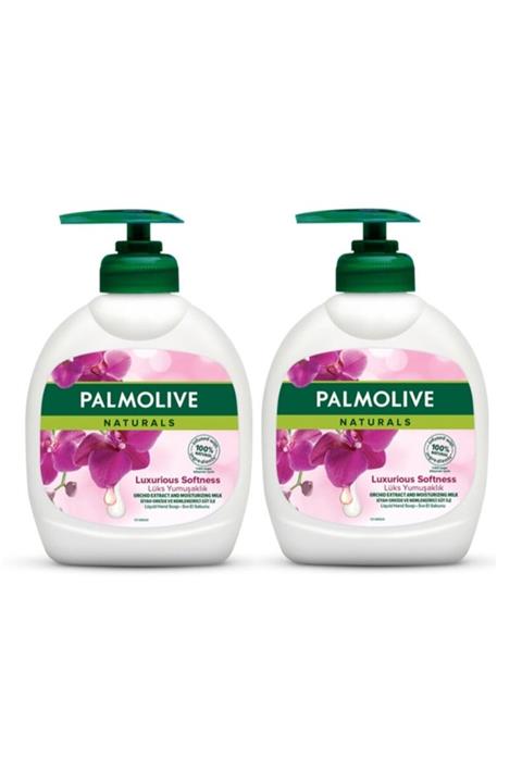 Palmolive 2 Adet Sıvı Sabun 300 Ml Siyah Orkide Ve Nemlendirici Süt Ile