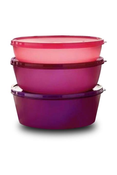 Tupperware Mega Mucize Şeker 3'lü Set