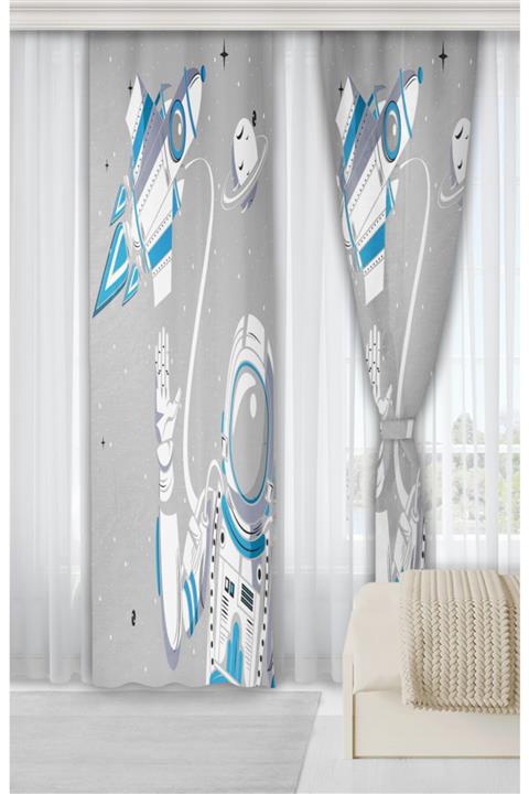 Jungle Halı Astranot 140x260 Çocuk Odası Fon Perde