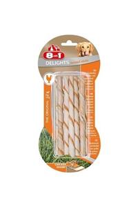 8in1 Delights 8 In 1 Kemik Delights Bones Köpekler Için Twested Sticks 10'lu Tavuklu Kemik 55gr