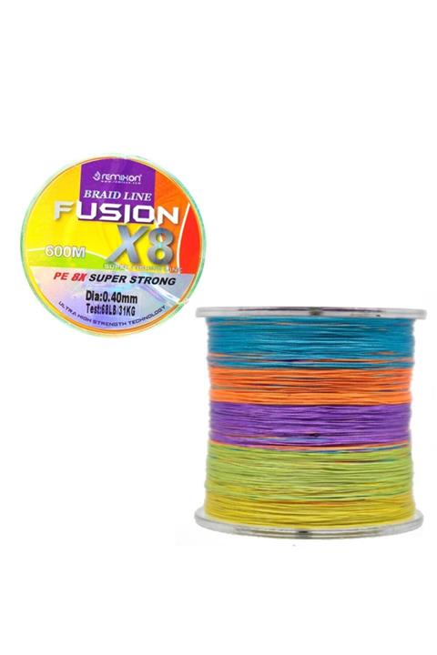 Remixon Fusion 600m X8 Multi Color Ip Misina 0,30 Mm