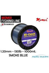 MOMOİ Momoı Hı-catch 130lb (1.20mm) 1000mt Smoke Blue Misina