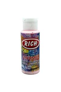 Rich Enamel Cam Seramik Boyası 70cc - Bebek Pembe