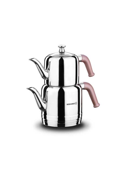 KORKMAZ Rose Gold Çaydanlık Takımı A189-01
