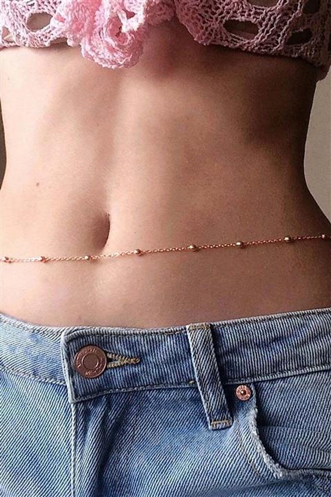 The Orenda Kadın Made For Belly Küçük Toplu Bel Zinciri Vücut Takısı